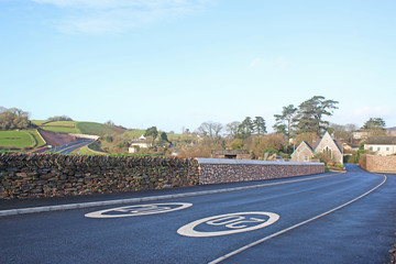 New road bridge over a bypass