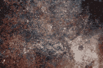 Background with a rusted metal texture.