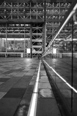 Small man in a business environment