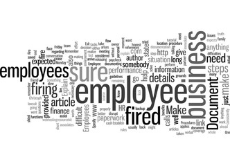 How to Fire an Employee