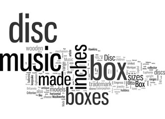 Obraz premium How to Find the Best Disc Music Box