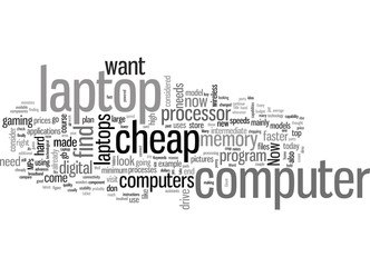 How to find cheap laptop computers