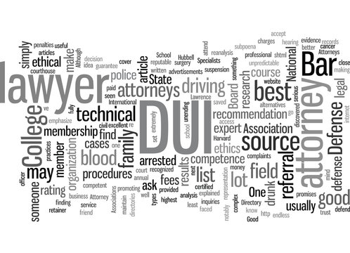 How To Find A Good DUI Attorney