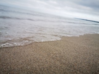 footprints in sand