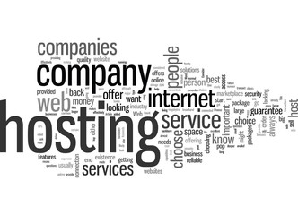Fototapeta premium How To Effectively Choose A Web Host