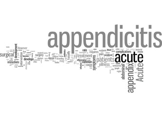 Fototapeta premium How to Detect Acute Appendicitis