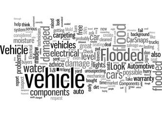 How To Detect A Flood Damaged Vehicle