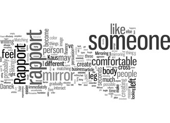 How To Create Instant Rapport with Anyone