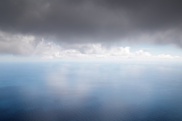 Obraz premium seascape horizon image of the sea and sky