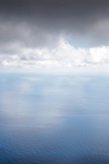 Fototapeta premium seascape horizon image of the sea and sky