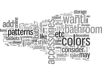 How to Consider Bathroom Accessories