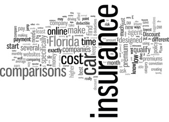 How To Compare Low Cost Car Insurance In Florida