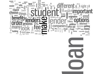 How to Choose a Student Loan Lender