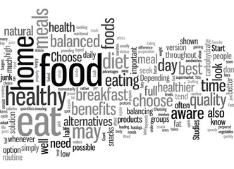 How To Choose A Healthy Food