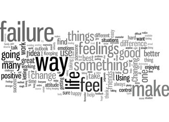 How to change your feelings of failure