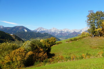 steirische Alpenlandschaft