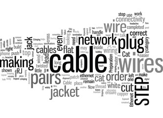 How to Build a Cat Cable