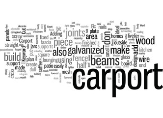 How to build a Carport