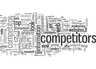 Fototapeta premium How to Analyze a Competitor s Website