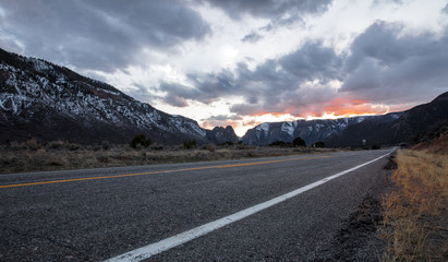 road in the mountains