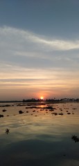 Fototapeta premium sunset on beach