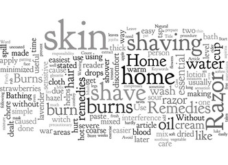 Home Remedies For Razor Burns