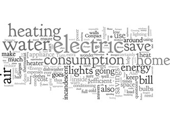 Fototapeta premium home energy use