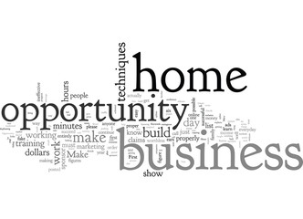 Home Business Opportunity