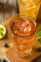 Cool Refreshing Flavored Berry Iced Teas