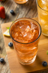 Cool Refreshing Flavored Berry Iced Teas