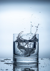 splashing liquid in a glass5