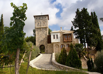 Fototapeta na wymiar Tvrdos Monastery in Bosnia-Herzegovina. Trebinje.