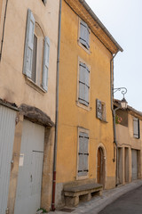 Fototapeta na wymiar Lourmarin house Vaucluse in Luberon Provence france