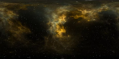 360-Grad-Riesennebel nach einer Supernova-Explosion, gleichwinklige Projektion, Umgebungskarte. Sphärisches HDRI-Panorama. © Peter Jurik