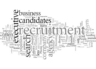 Fototapeta premium Executive Search Agents Get Results