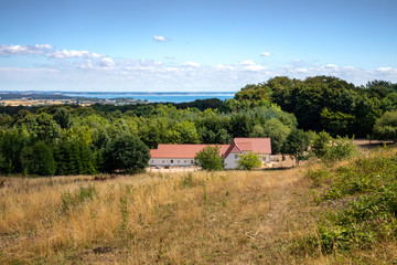 Farm at Skamlingsbanken in Denmark