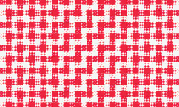 Gingham pattern, tablecloths design. Vector illustration