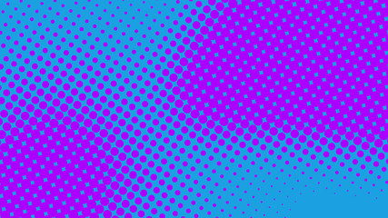 Blue and purple pop art retro comic background with halftone dots desing, vector illustration eps10