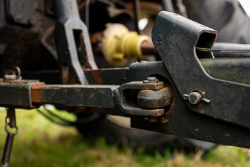 Parts of a farm machine
