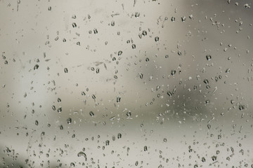 Rain On Window Pane