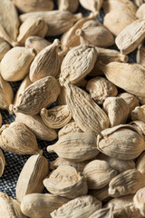 Raw White Organic Cardomom Pod Seeds