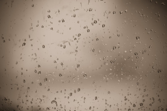 Rain On Window Pane