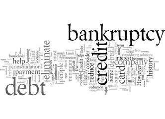 Fototapeta premium Eliminate Credit Card Debt Reduce Debt Without Bankruptcy