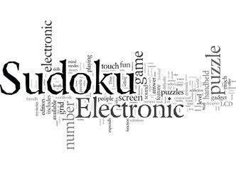 electronic sudoku