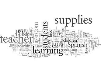 Fototapeta premium Educate Children the Fun Way with Inquisitive Teacher Supplies