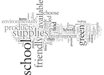 Eco Cool School Supplies