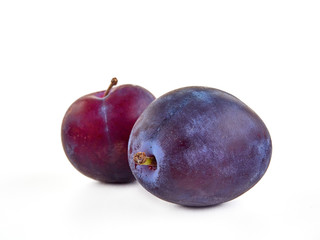 Fresh fruit on white background.Isolate