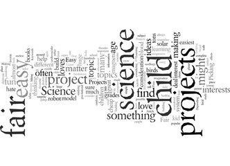 Easy Science Fair Porjects Great Topics