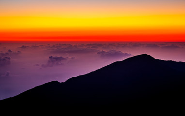 haleakala before sunrise