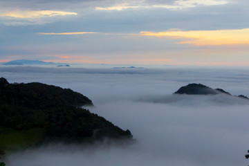 Obraz premium Sima of the mountains, Sierra Norte, Cuetzalan del Progreso Puebla Mexico